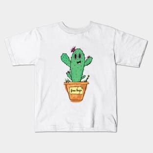 Cute cactus - fee hugs Kids T-Shirt